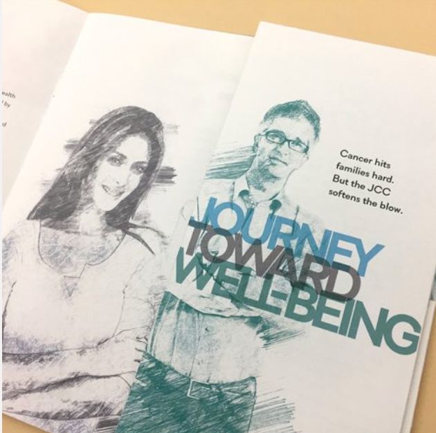 Journey Toward Well-Being campaign brochure spread