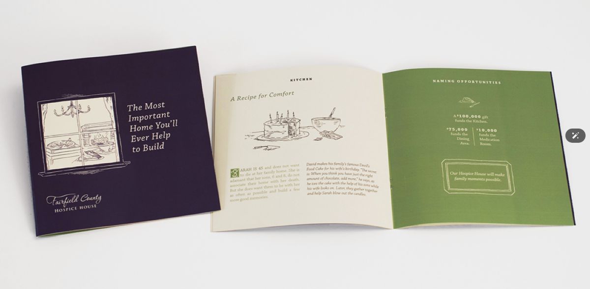 Fairfield County Hospice House brochure