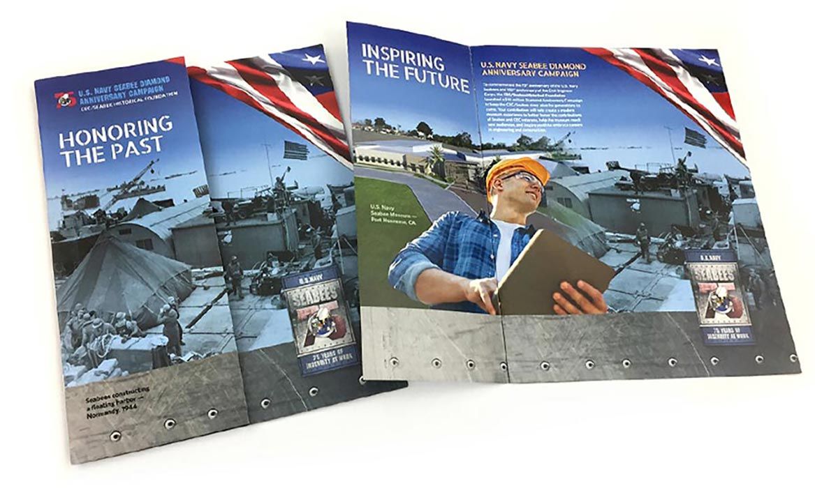 Seabee campaign brochure cover